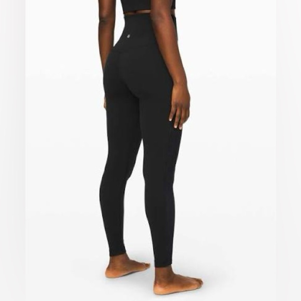 Lululemon Align Super High-Rise Pant 28" w/ Velvet - size 6